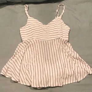 Strappy Stripped Tank
